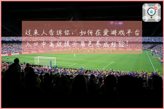 过来人告诉你，如何在爱游戏平台入口中高效提升角色养成经验！